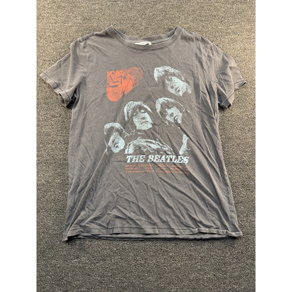Elizabeth & James Medium Gray Beatles T-Shirt